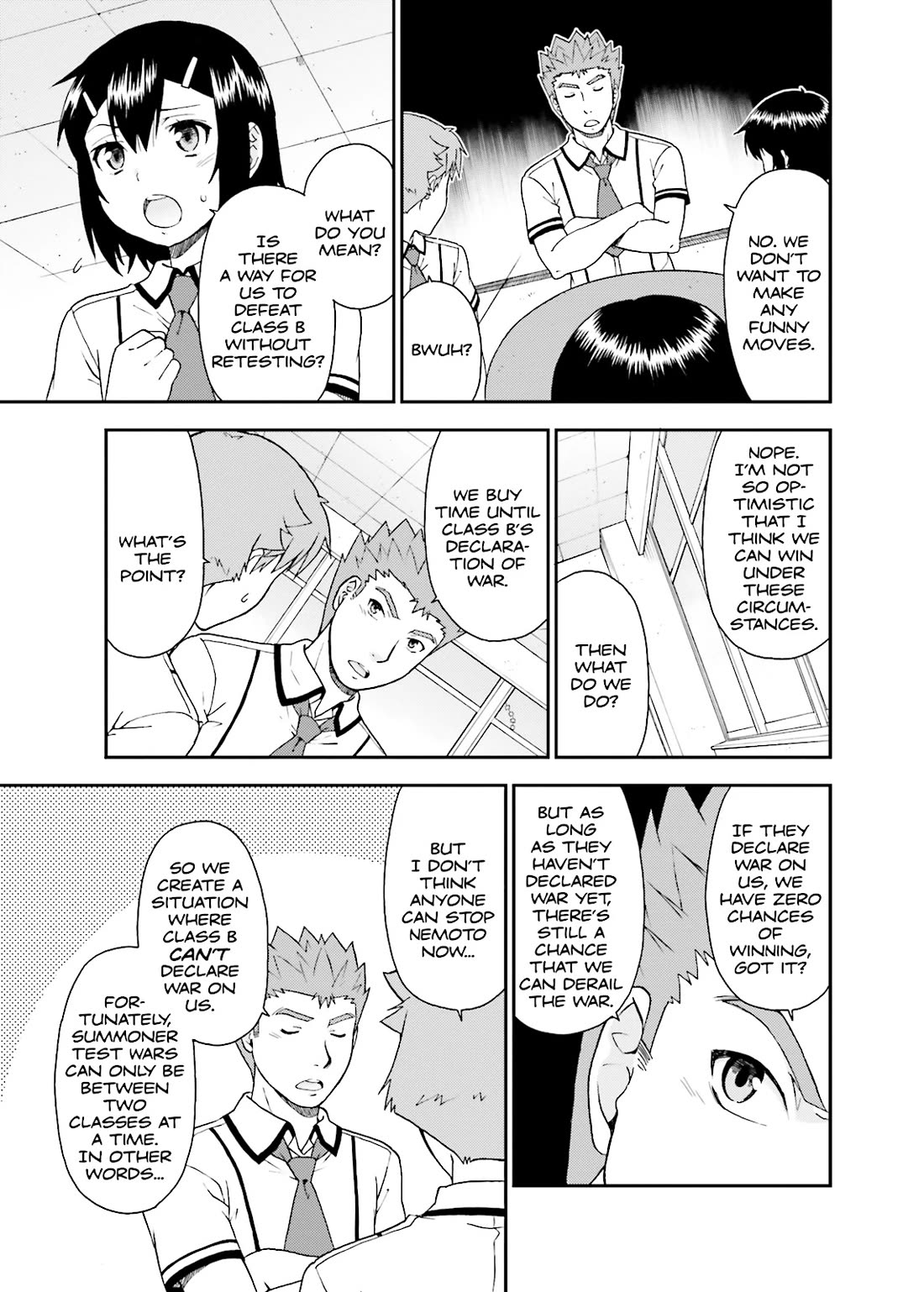 Baka to Tesuto to Shoukanjuu Chapter 41 page 6 - Chapter 41