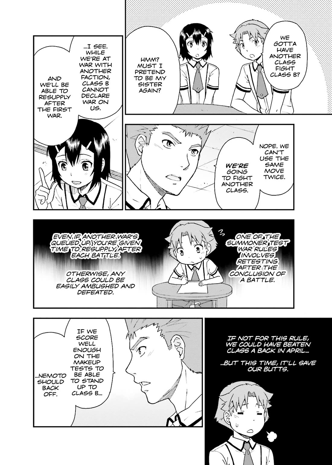 Baka to Tesuto to Shoukanjuu Chapter 41 page 7 - Chapter 41