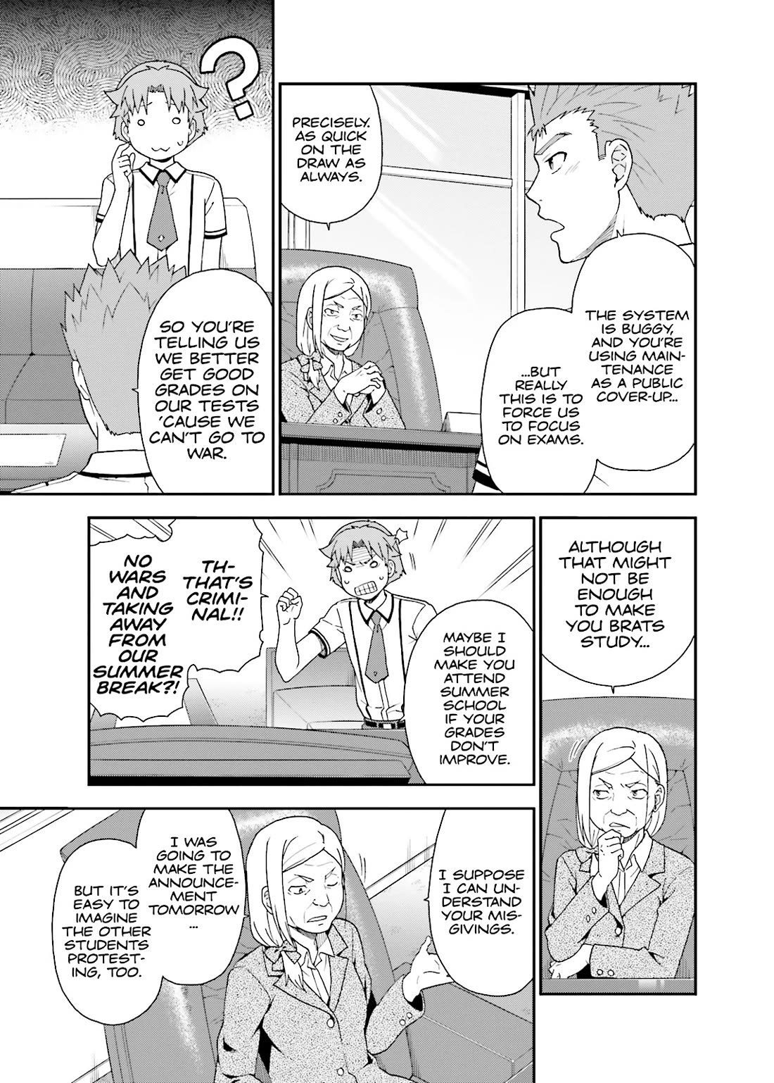 Baka to Tesuto to Shoukanjuu Chapter 50 page 11 - Chapter 50