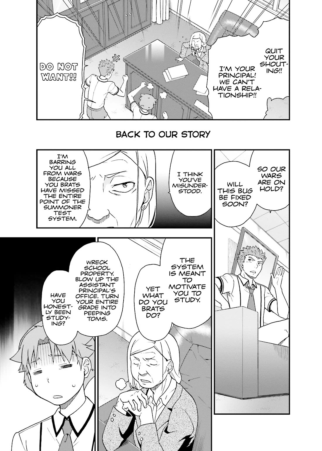 Baka to Tesuto to Shoukanjuu Chapter 50 page 9 - Chapter 50