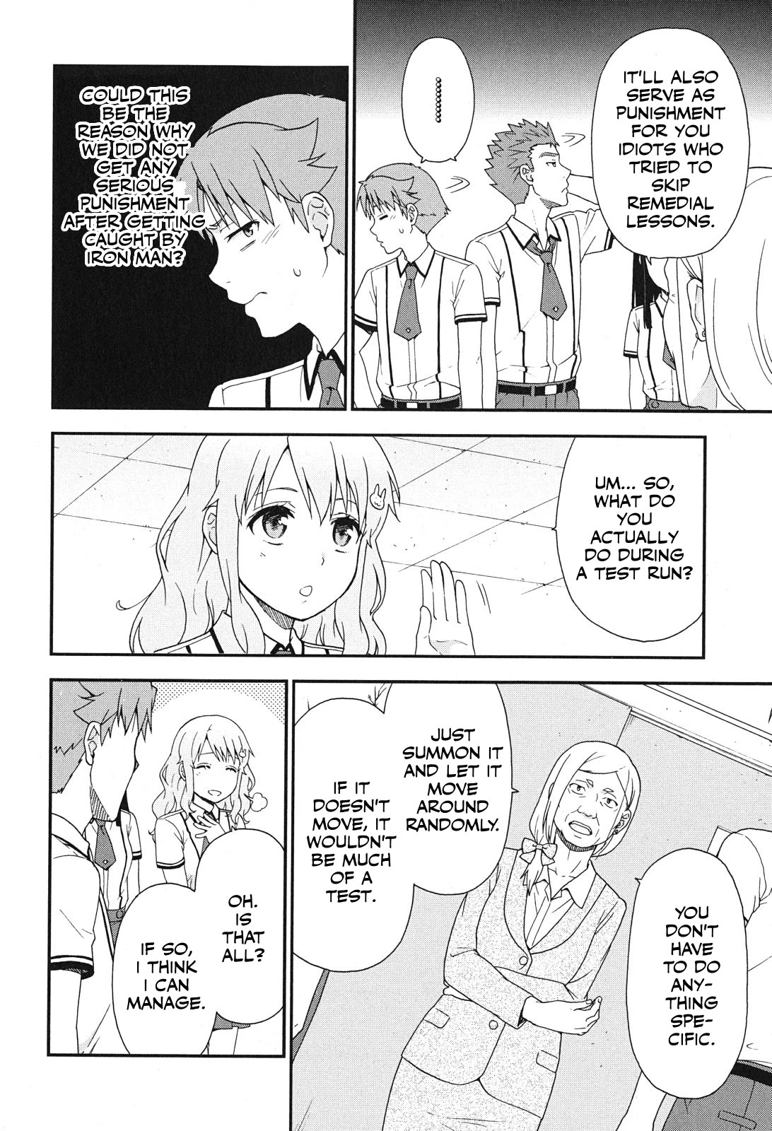 Baka to Tesuto to Shoukanjuu Chapter 74 page 6 - Chapter 74