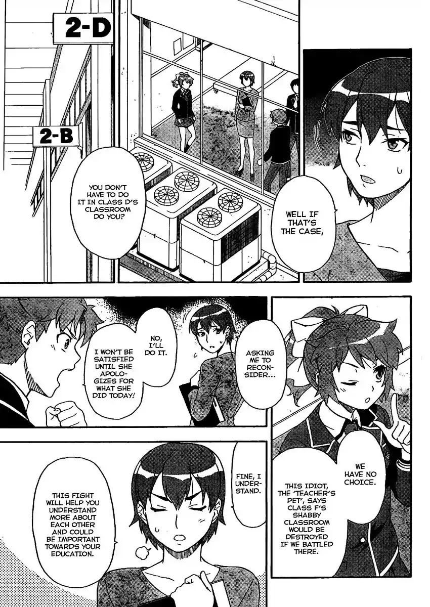 Baka to Tesuto to Shoukanjuu Chapter 8 page 18 - Chapter 8 : Hideyoshi Takes Command!?