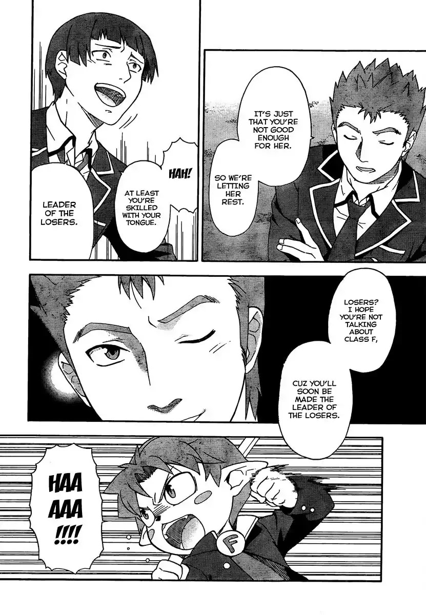 Baka to Tesuto to Shoukanjuu Chapter 8 page 23 - Chapter 8 : Hideyoshi Takes Command!?