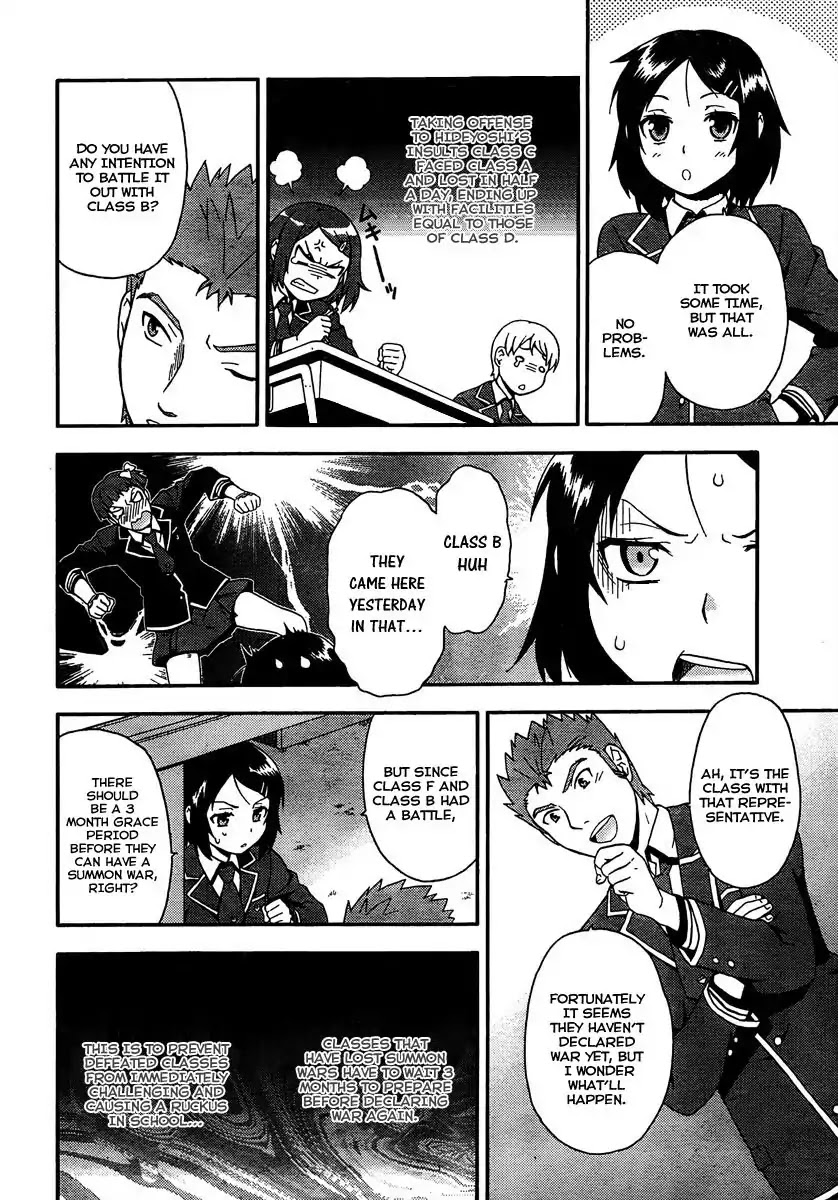 Baka to Tesuto to Shoukanjuu Chapter 9 page 27 - Chapter 9 : At Last, Class B is Defeated!