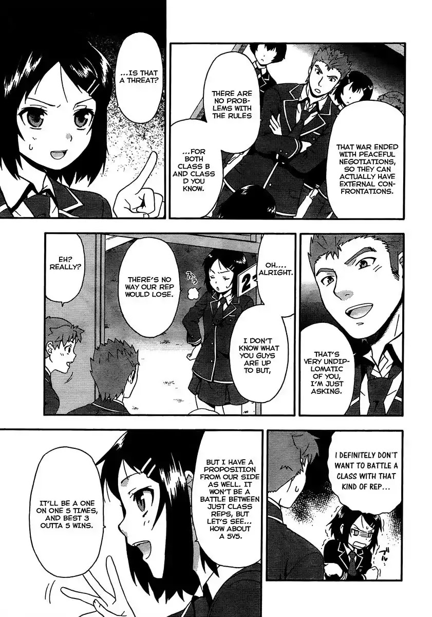 Baka to Tesuto to Shoukanjuu Chapter 9 page 28 - Chapter 9 : At Last, Class B is Defeated!