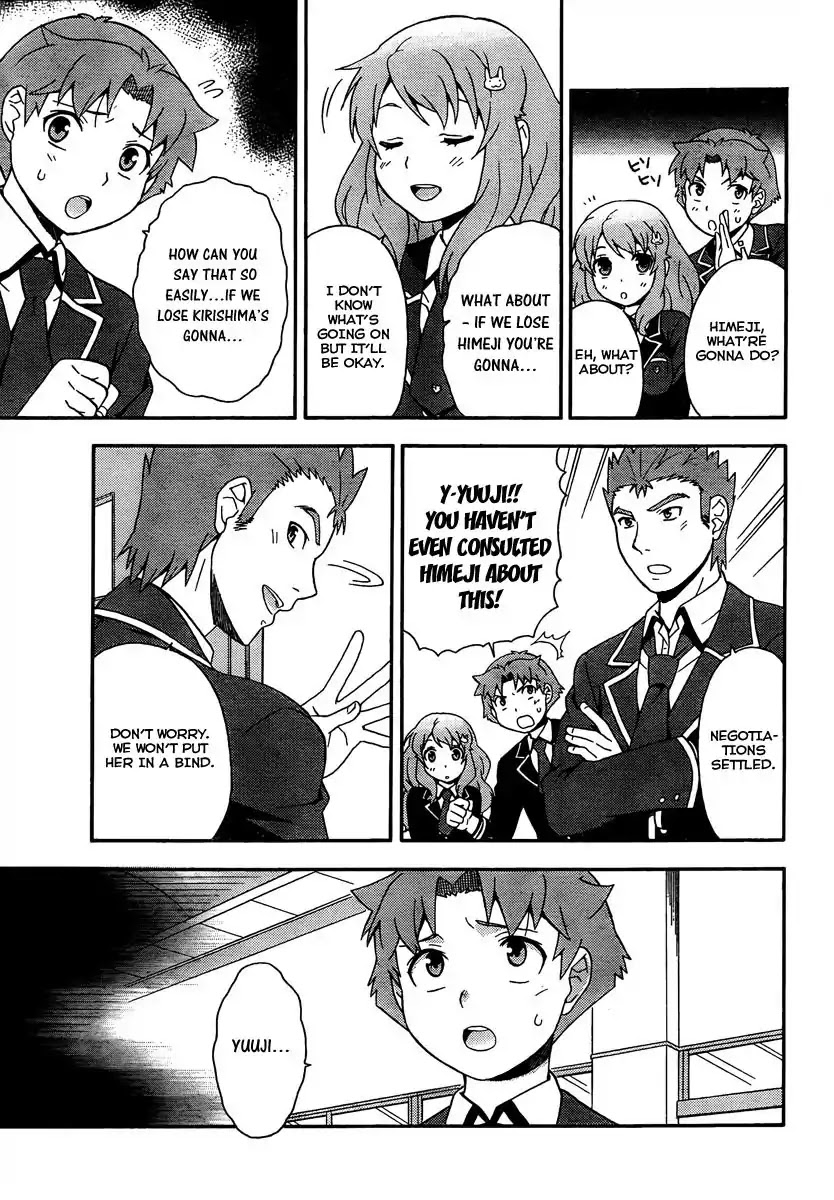 Baka to Tesuto to Shoukanjuu Chapter 9 page 32 - Chapter 9 : At Last, Class B is Defeated!