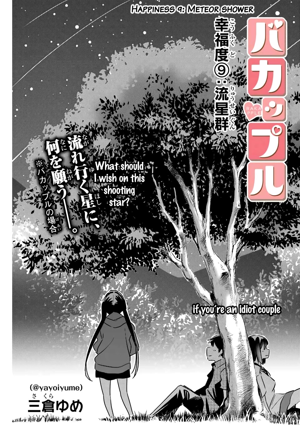 Bakapple Chapter 9 page 3 - Chapter 9: Meteor Shower