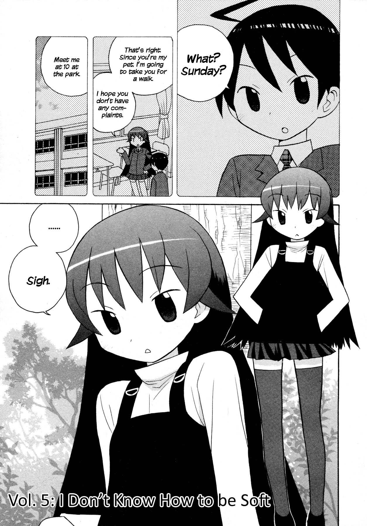 Bakekano Chapter 5 page 1 - Chapter 5: I Don't Know How to be Soft