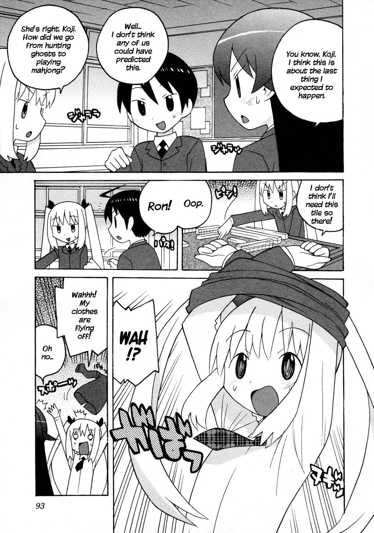Bakekano Chapter 6 page 11 - Chapter 6: Mahjong Attack!