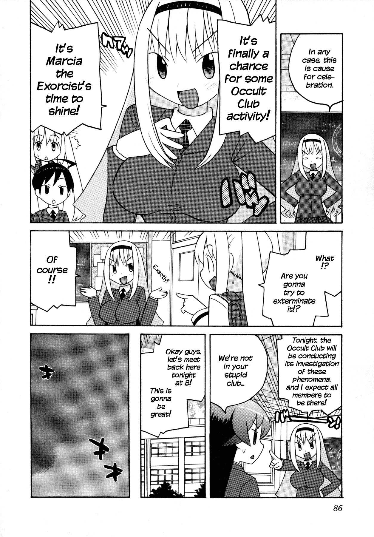 Bakekano Chapter 6 page 4 - Chapter 6: Mahjong Attack!
