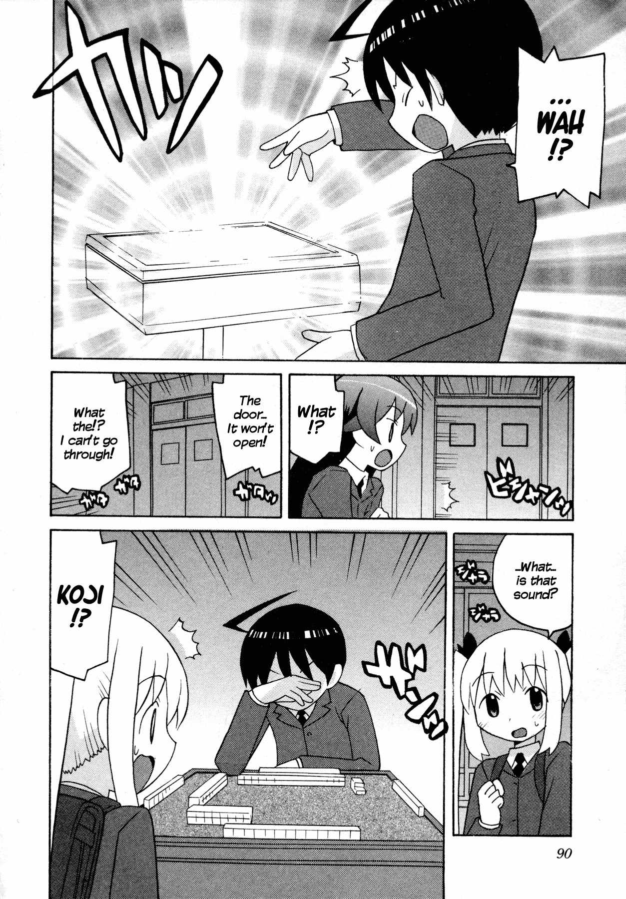 Bakekano Chapter 6 page 8 - Chapter 6: Mahjong Attack!