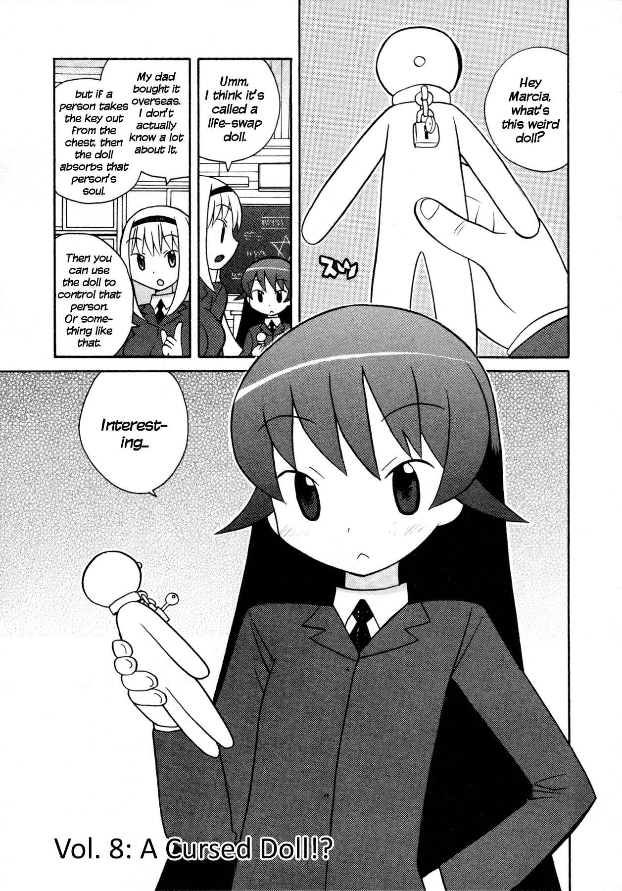Bakekano Chapter 8 page 1 - Chapter 8: A Cursed Doll!?