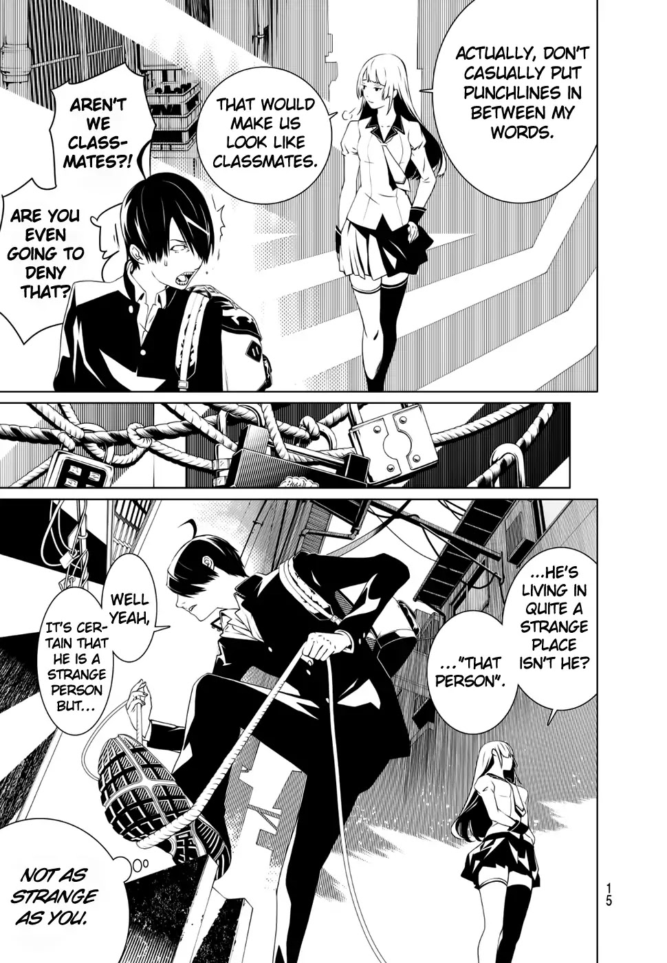Bakemonogatari (Nishio Ishin) Chapter 1 page 7 - Chapter 1