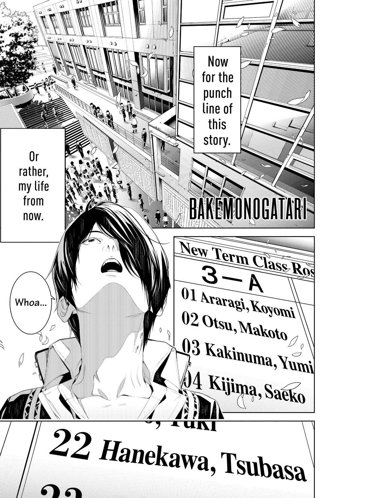 Bakemonogatari (Nishio Ishin) Chapter 125 page 1 - Chapter 125