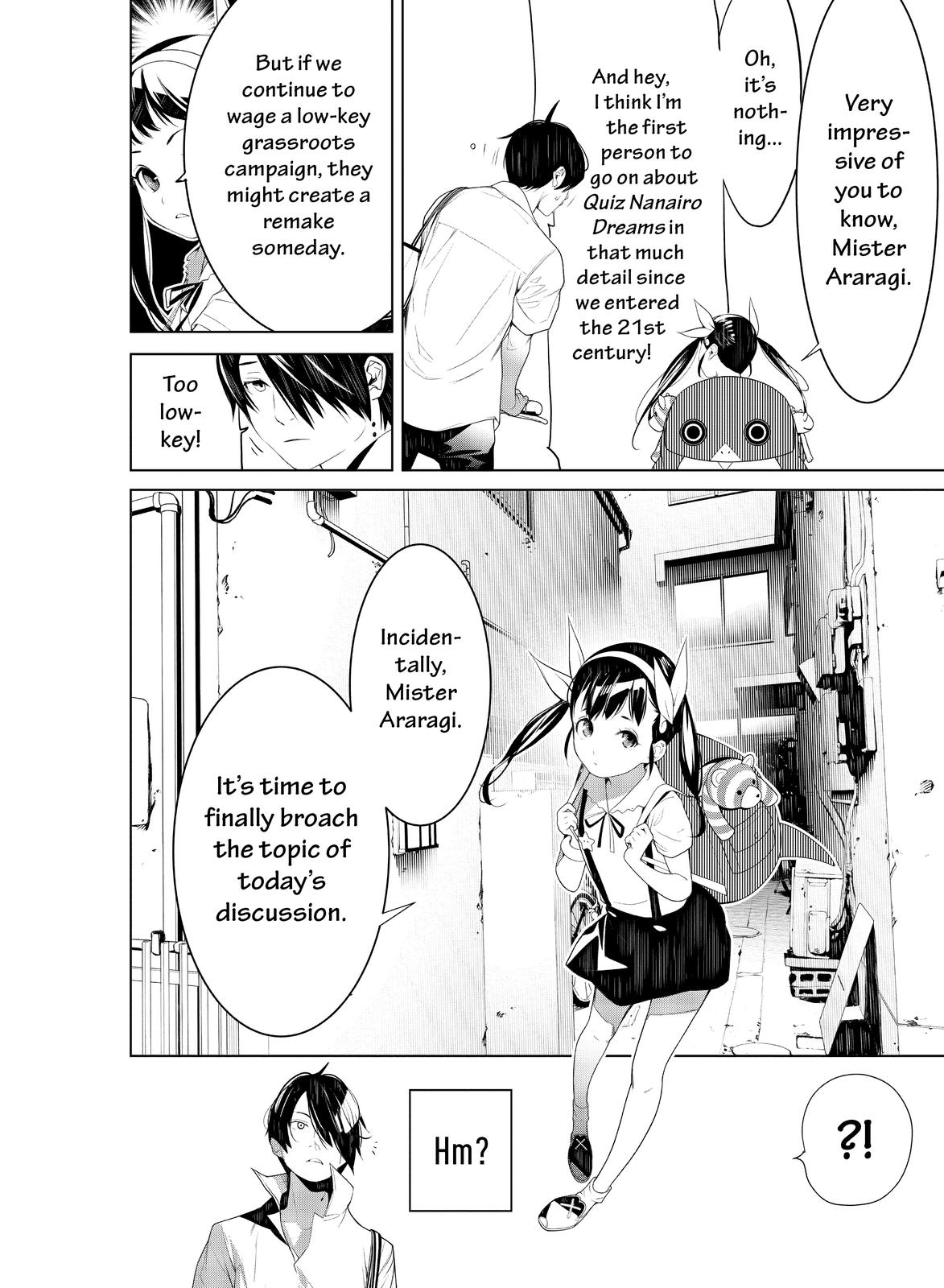 Bakemonogatari (Nishio Ishin) Chapter 128 page 6 - Chapter 128