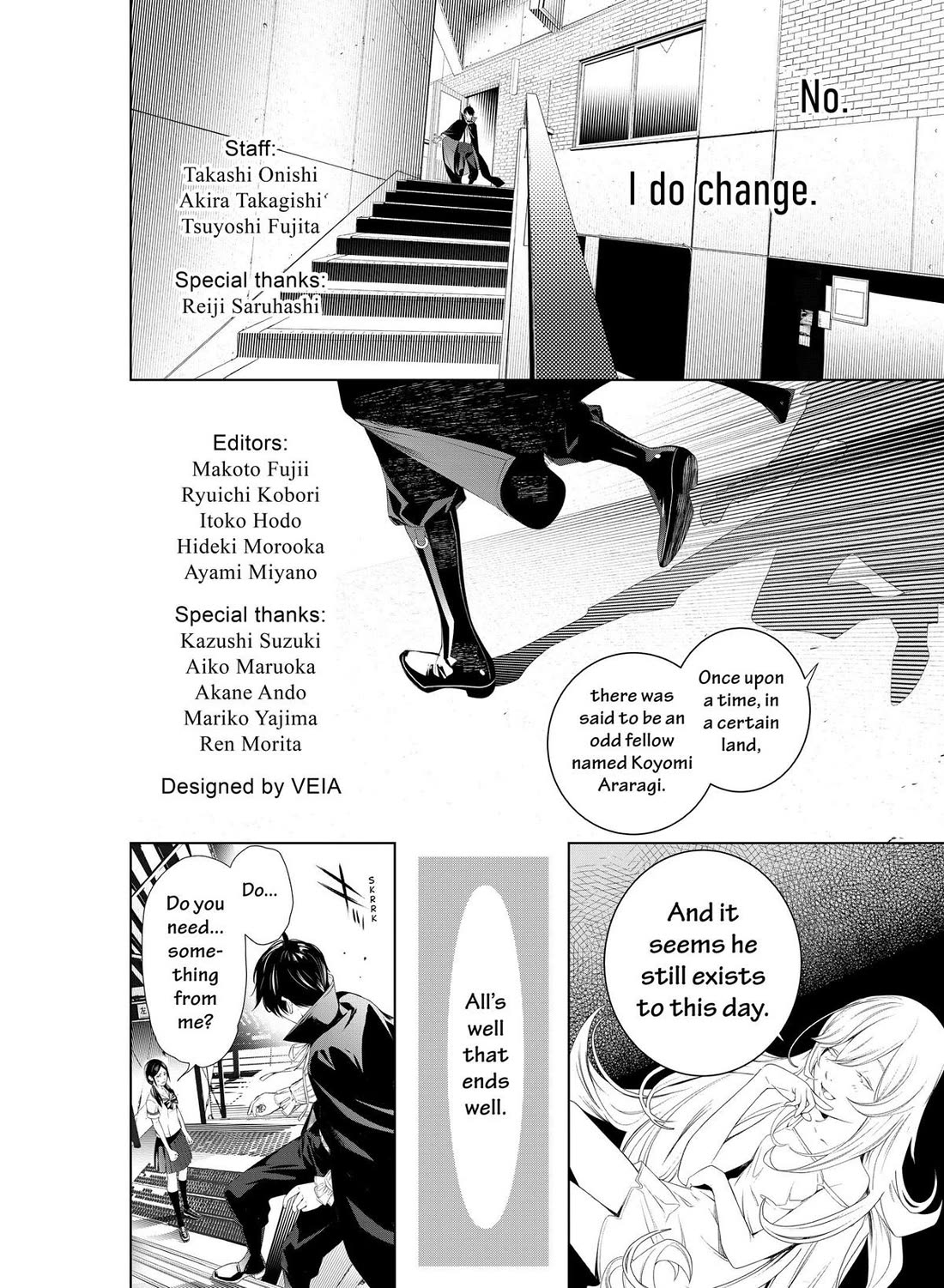 Bakemonogatari (Nishio Ishin) Chapter 193 page 22 - Chapter 193 [END]