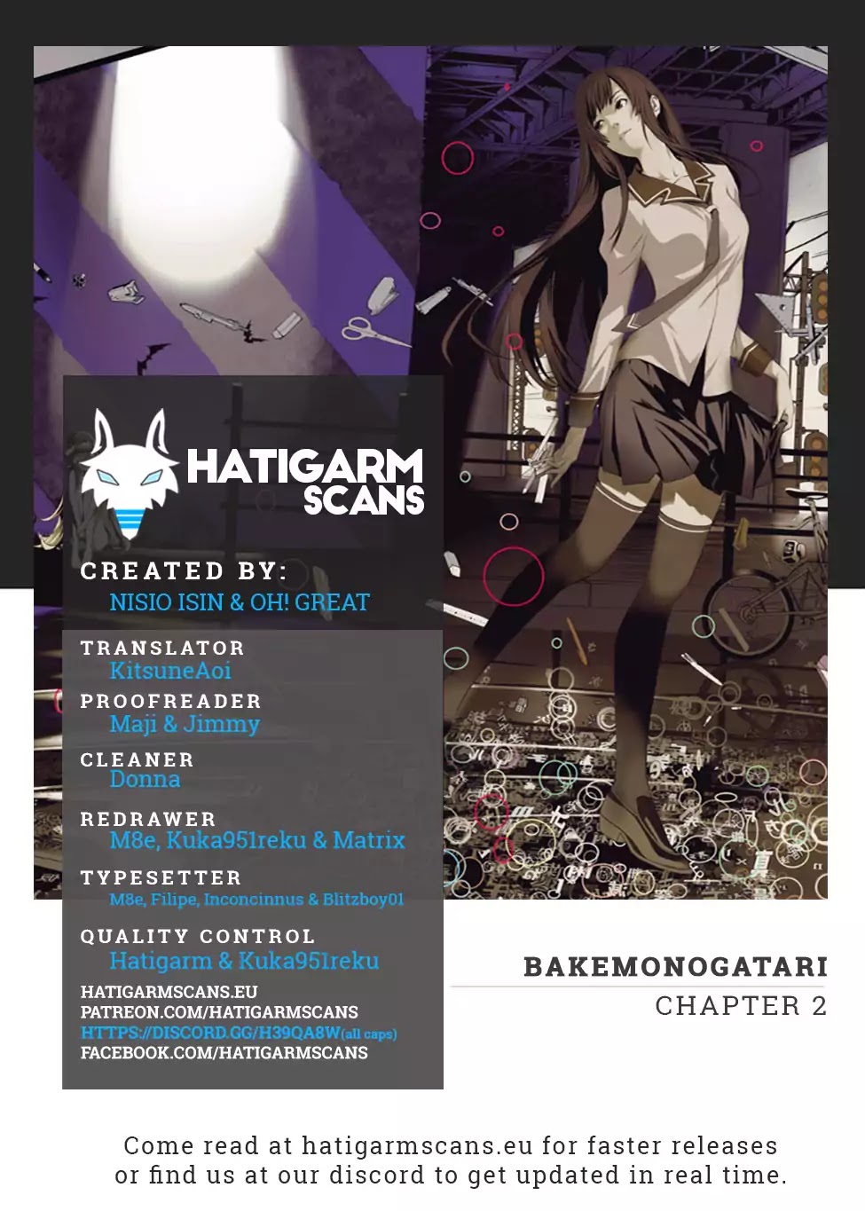 Bakemonogatari (Nishio Ishin) Chapter 2 page 1 - Chapter 2