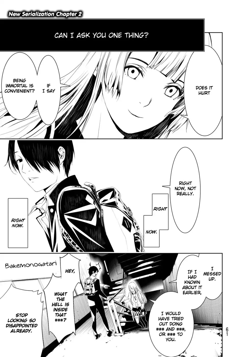 Bakemonogatari (Nishio Ishin) Chapter 2 page 2 - Chapter 2