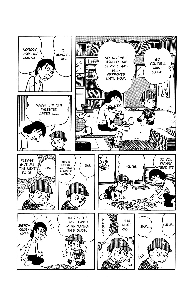 Bakeru-kun Chapter 18 page 5 - Chapter 18: A Famous Mangaka, Kawaru