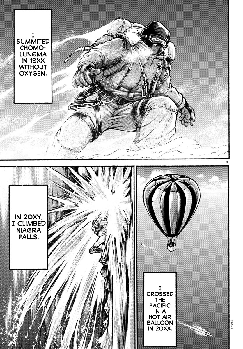 Baki-Dou (2018) Chapter 100 page 10 - Chapter 100: I am male, and all others are not