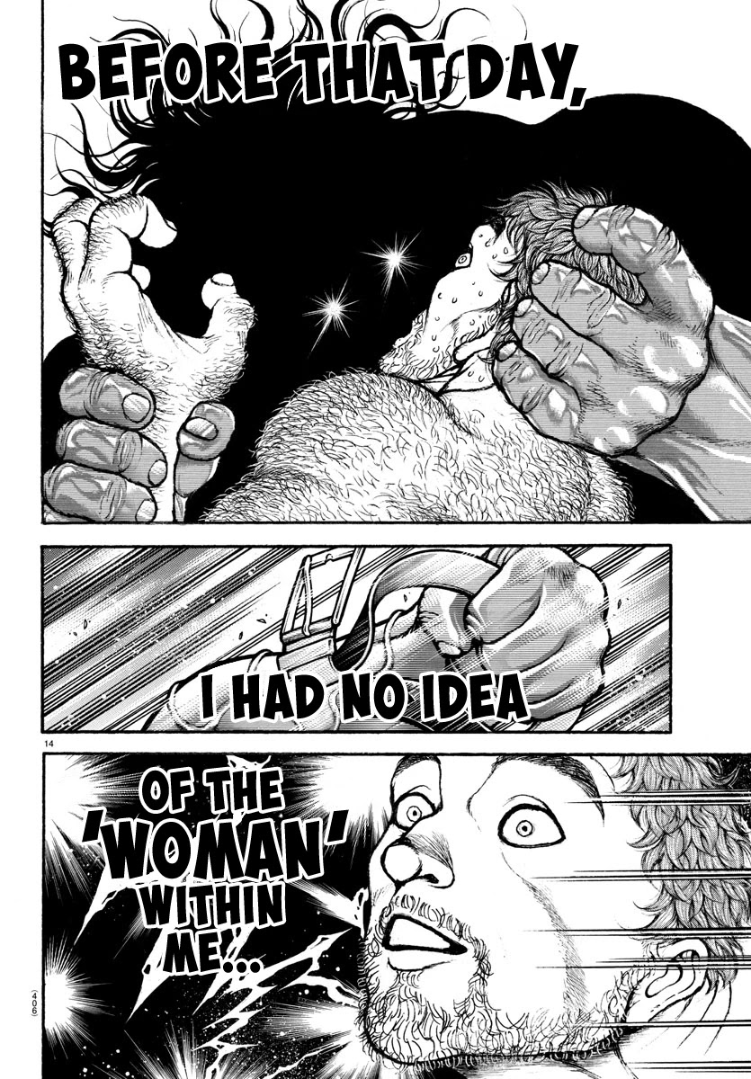 Baki-Dou (2018) Chapter 100 page 15 - Chapter 100: I am male, and all others are not