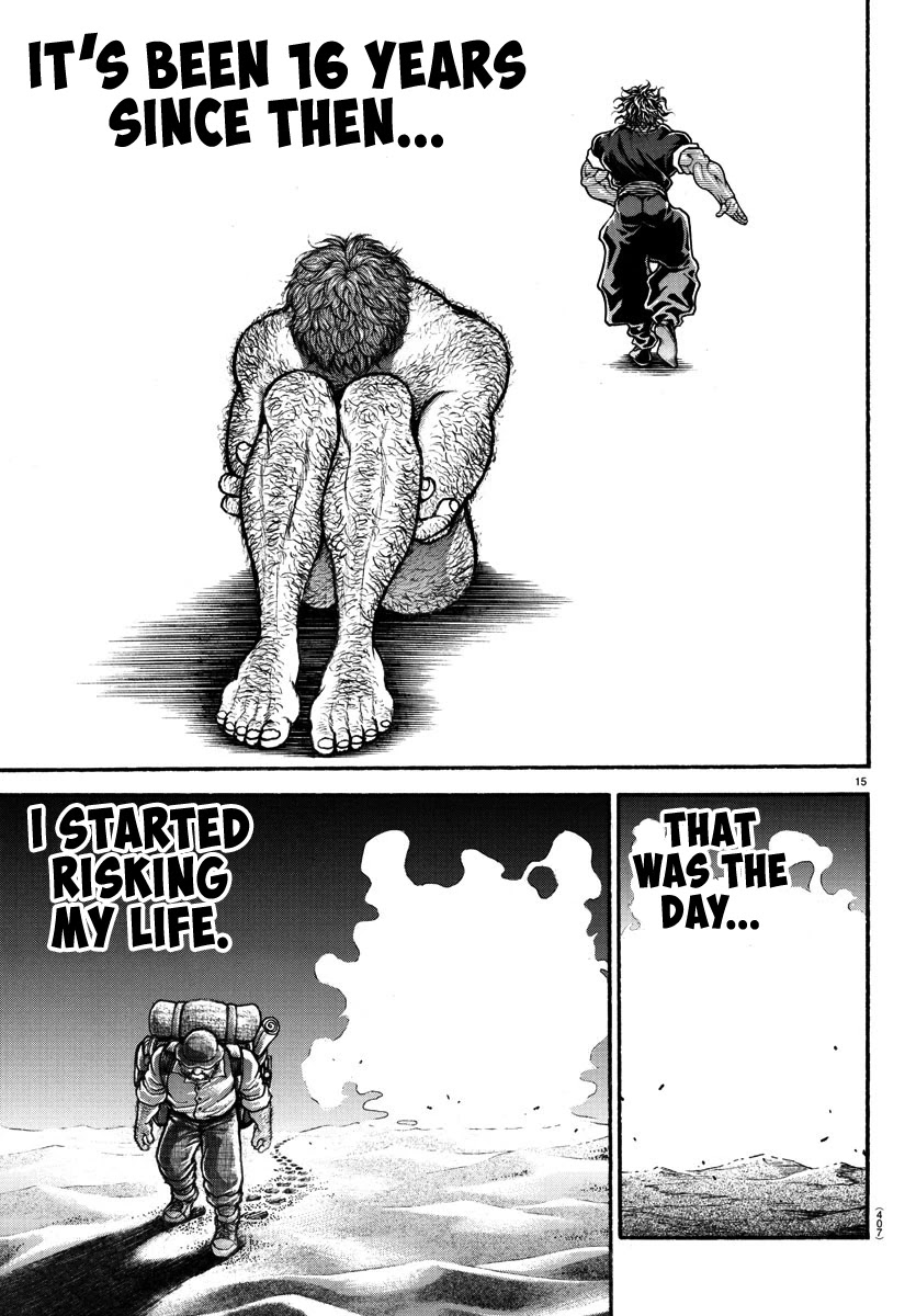 Baki-Dou (2018) Chapter 100 page 16 - Chapter 100: I am male, and all others are not