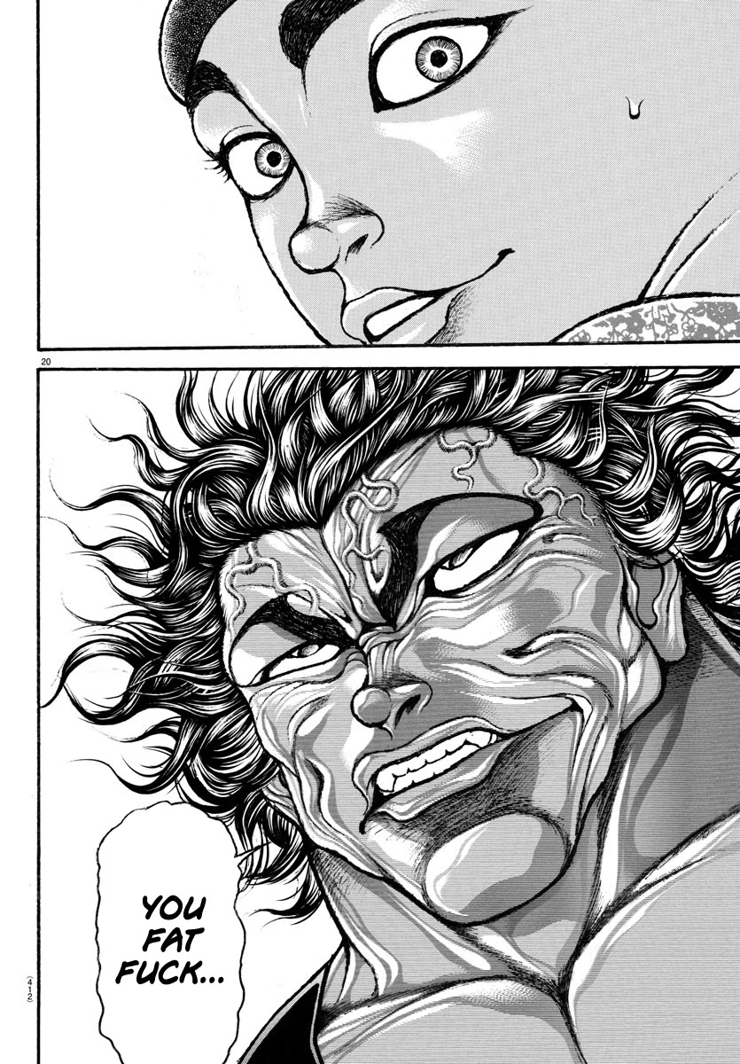 Baki-Dou (2018) Chapter 100 page 21 - Chapter 100: I am male, and all others are not
