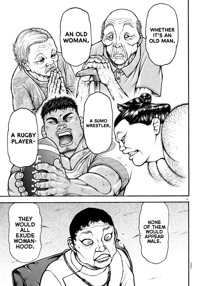 Baki-Dou (2018) Chapter 100 page 6 - Chapter 100: I am male, and all others are not