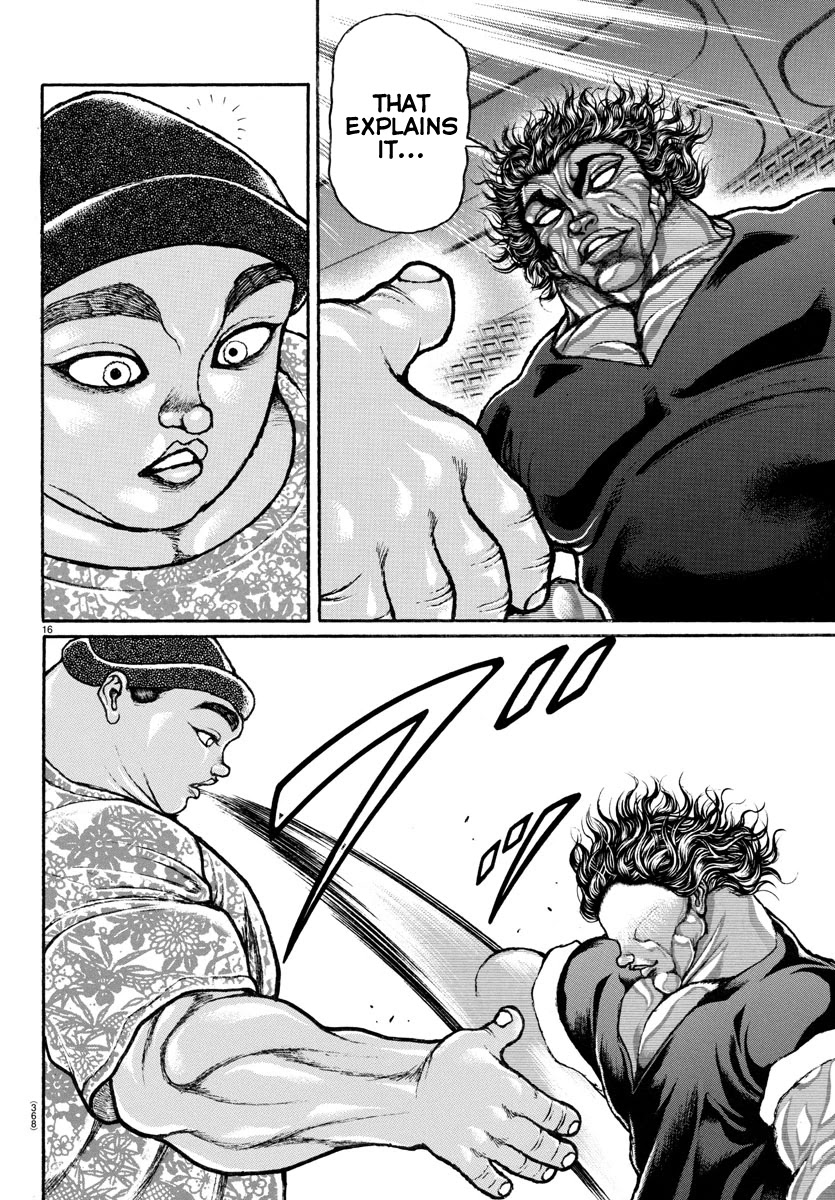 Baki-Dou (2018) Chapter 101 page 15 - Chapter 101: He Exists for Combat