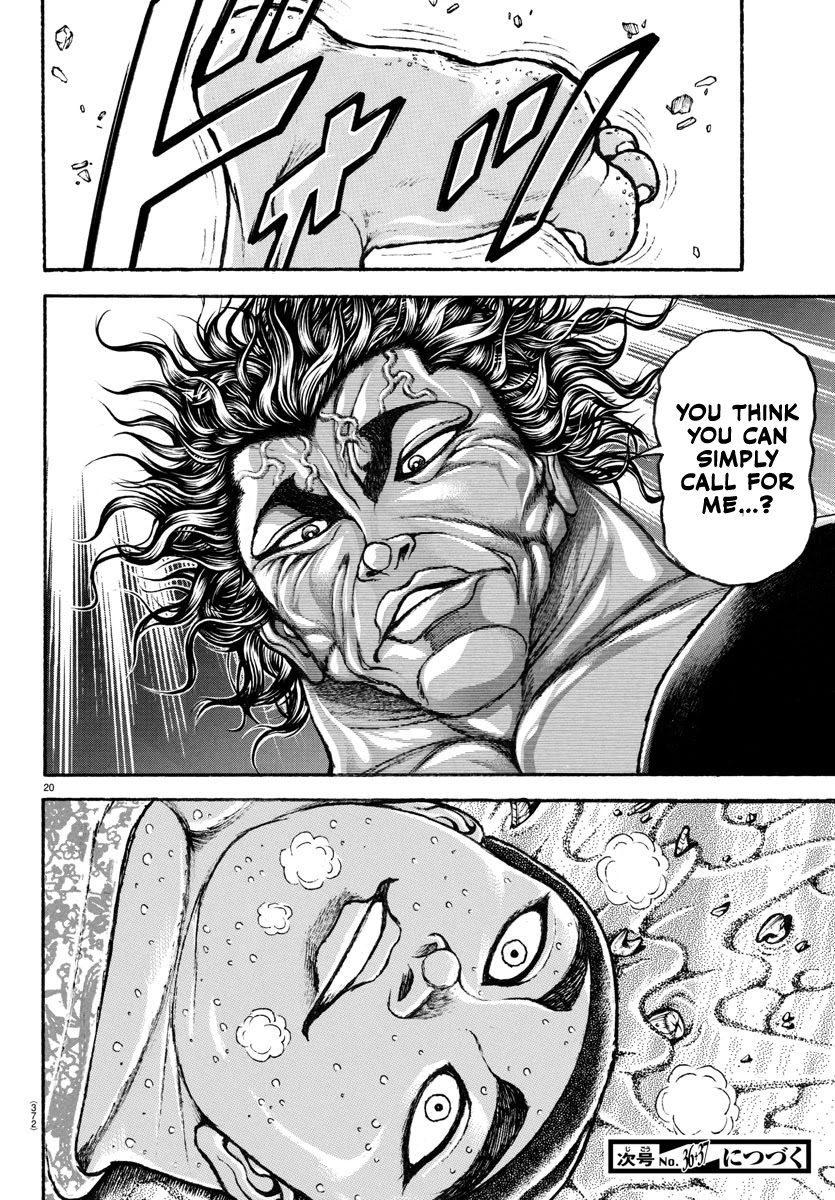 Baki-Dou (2018) Chapter 101 page 18 - Chapter 101: He Exists for Combat