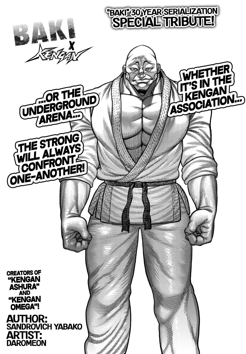 Baki-Dou (2018) Chapter 107.5 page 2 - Chapter 107.5: Baki x Kengan Omega Special Tribute