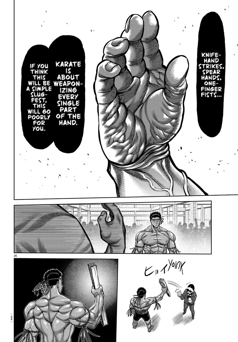 Baki-Dou (2018) Chapter 107.5 page 20 - Chapter 107.5: Baki x Kengan Omega Special Tribute
