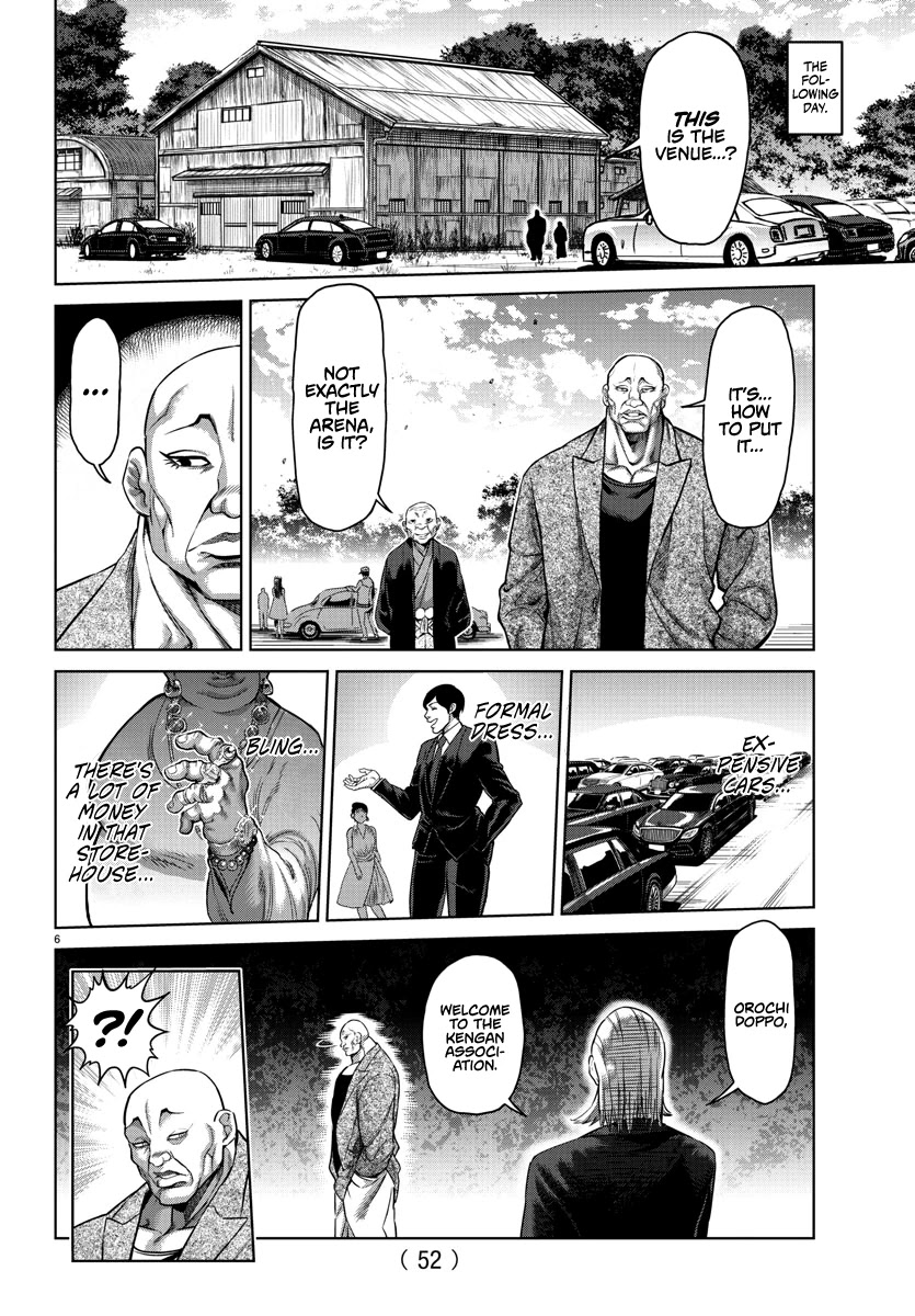 Baki-Dou (2018) Chapter 107.5 page 6 - Chapter 107.5: Baki x Kengan Omega Special Tribute