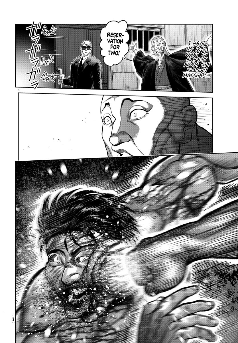 Baki-Dou (2018) Chapter 107.5 page 8 - Chapter 107.5: Baki x Kengan Omega Special Tribute