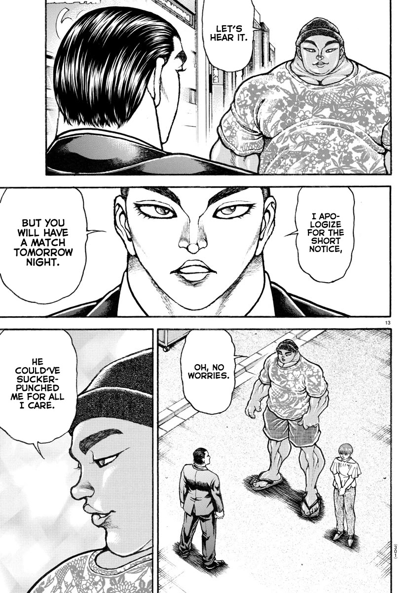 Baki-Dou (2018) Chapter 109 page 13 - Chapter 109: Amateurs