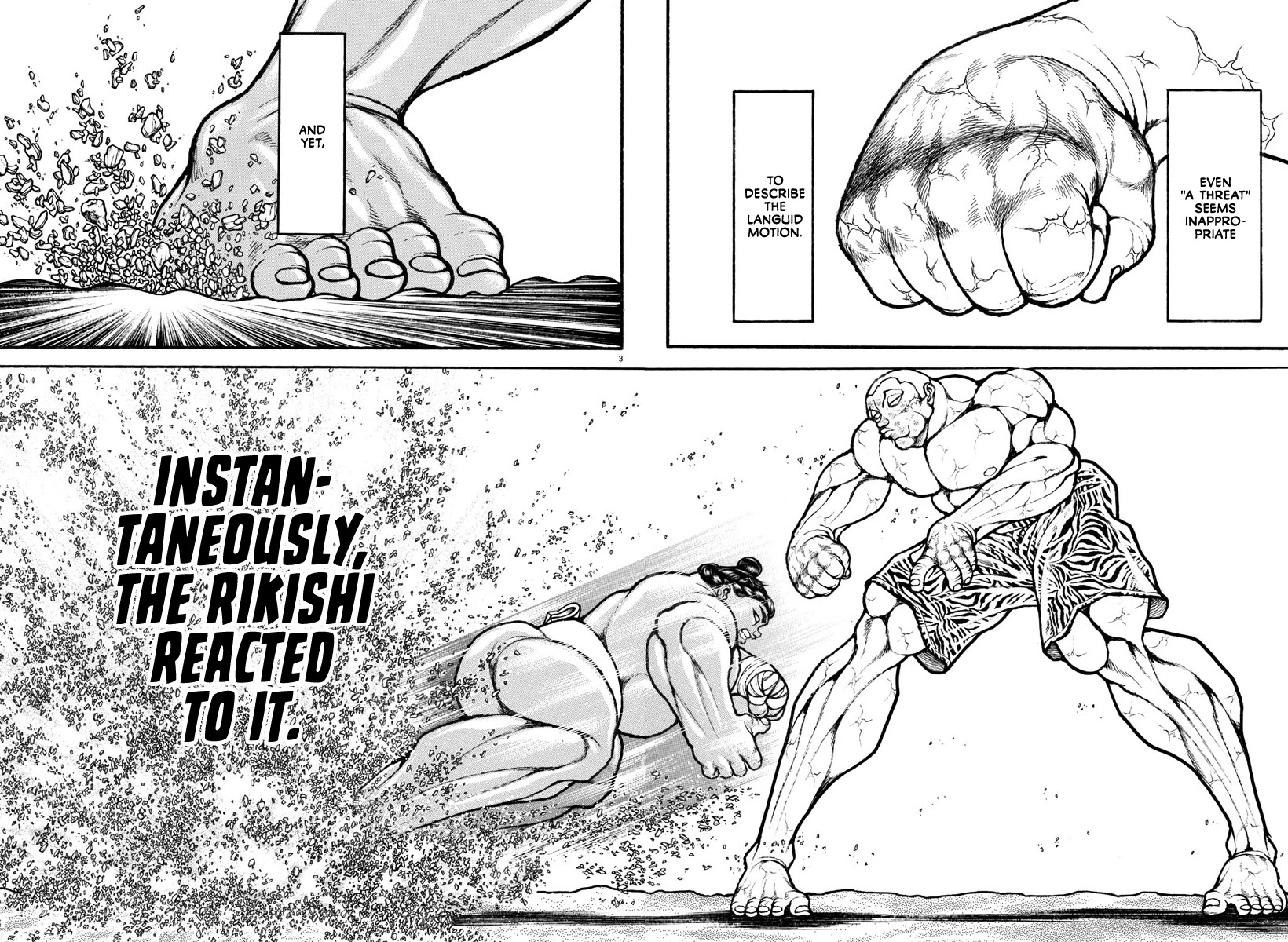 Baki-Dou (2018) Chapter 115 page 3 - Chapter 115: A Confounding Tachiai