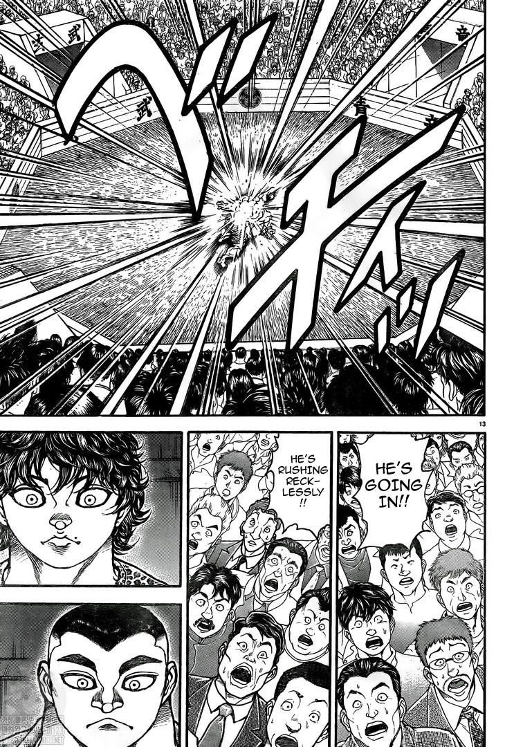 Baki-Dou (2018) Chapter 119 page 12 - Chapter 119: An Obsolete Combat Move