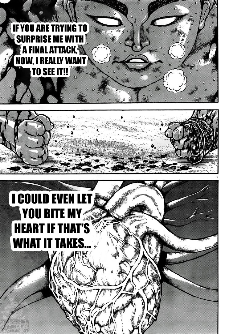 Baki-Dou (2018) Chapter 119 page 9 - Chapter 119: An Obsolete Combat Move