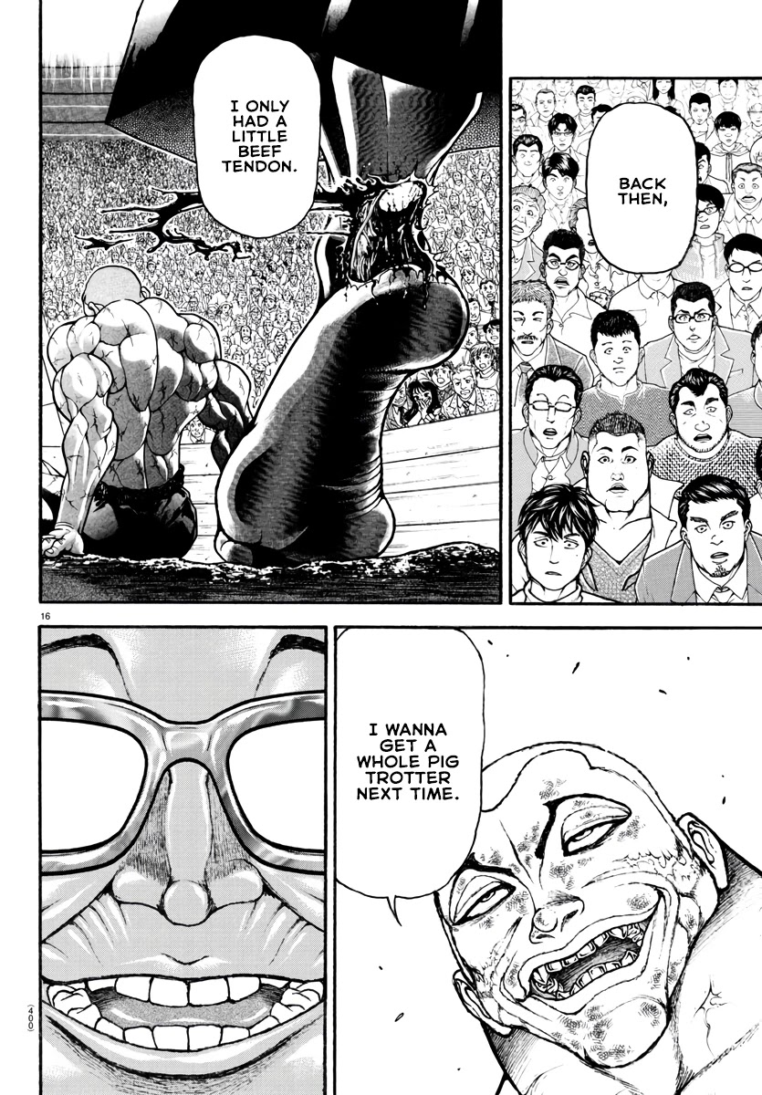 Baki-Dou (2018) Chapter 122 page 16 - Chapter 122: Their Biggest Weakness