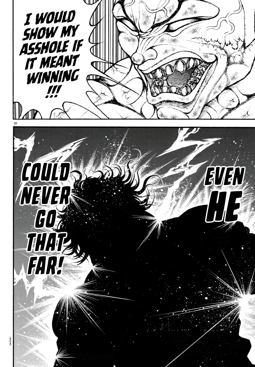 Baki-Dou (2018) Chapter 122 page 20 - Chapter 122: Their Biggest Weakness