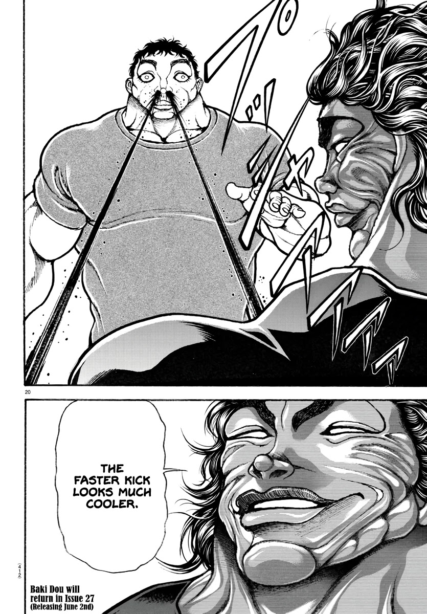 Baki-Dou (2018) Chapter 125 page 18 - Chapter 125: Just How Fast Are They?