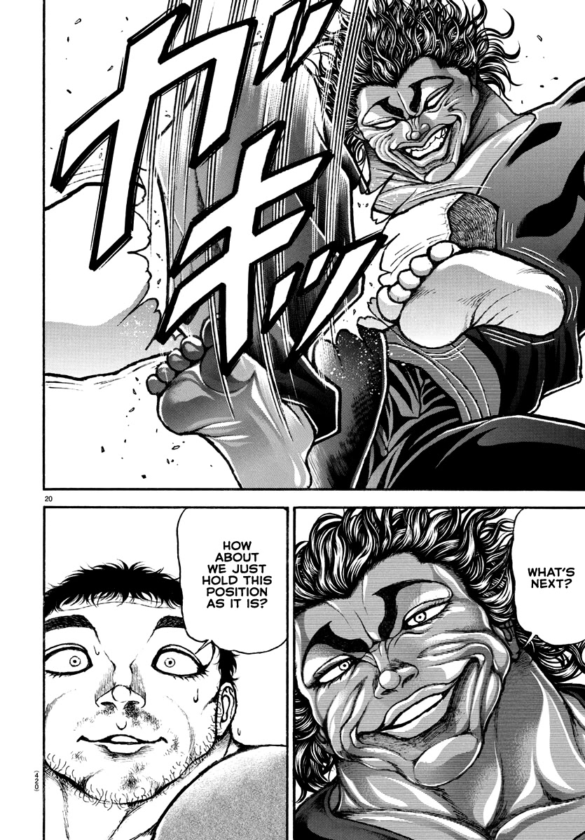 Baki-Dou (2018) Chapter 126 page 18 - Chapter 126: Let's Set Foot Upon One Another