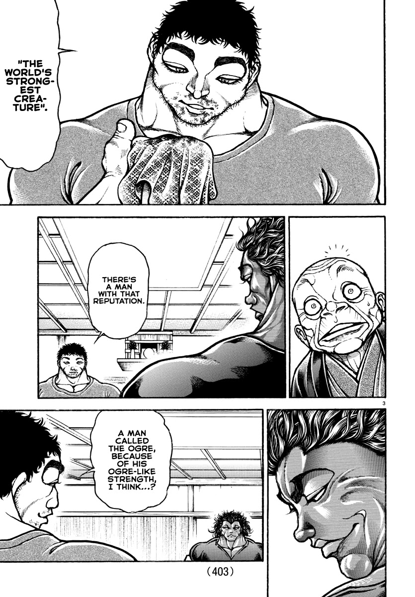 Baki-Dou (2018) Chapter 126 page 3 - Chapter 126: Let's Set Foot Upon One Another