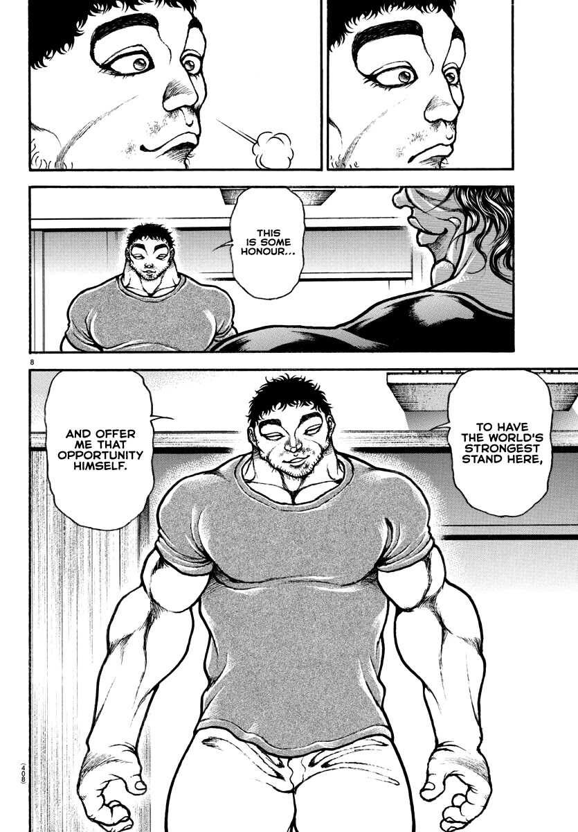 Baki-Dou (2018) Chapter 126 page 8 - Chapter 126: Let's Set Foot Upon One Another