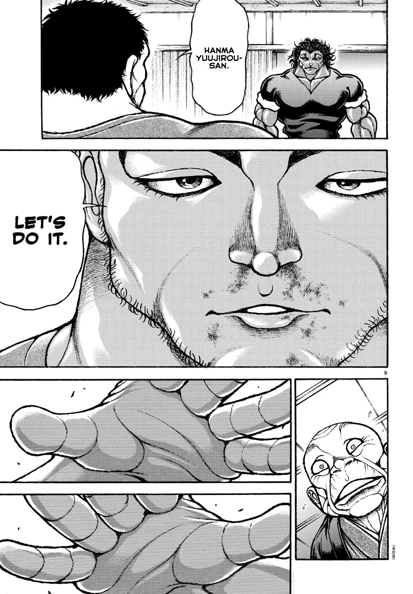 Baki-Dou (2018) Chapter 126 page 9 - Chapter 126: Let's Set Foot Upon One Another