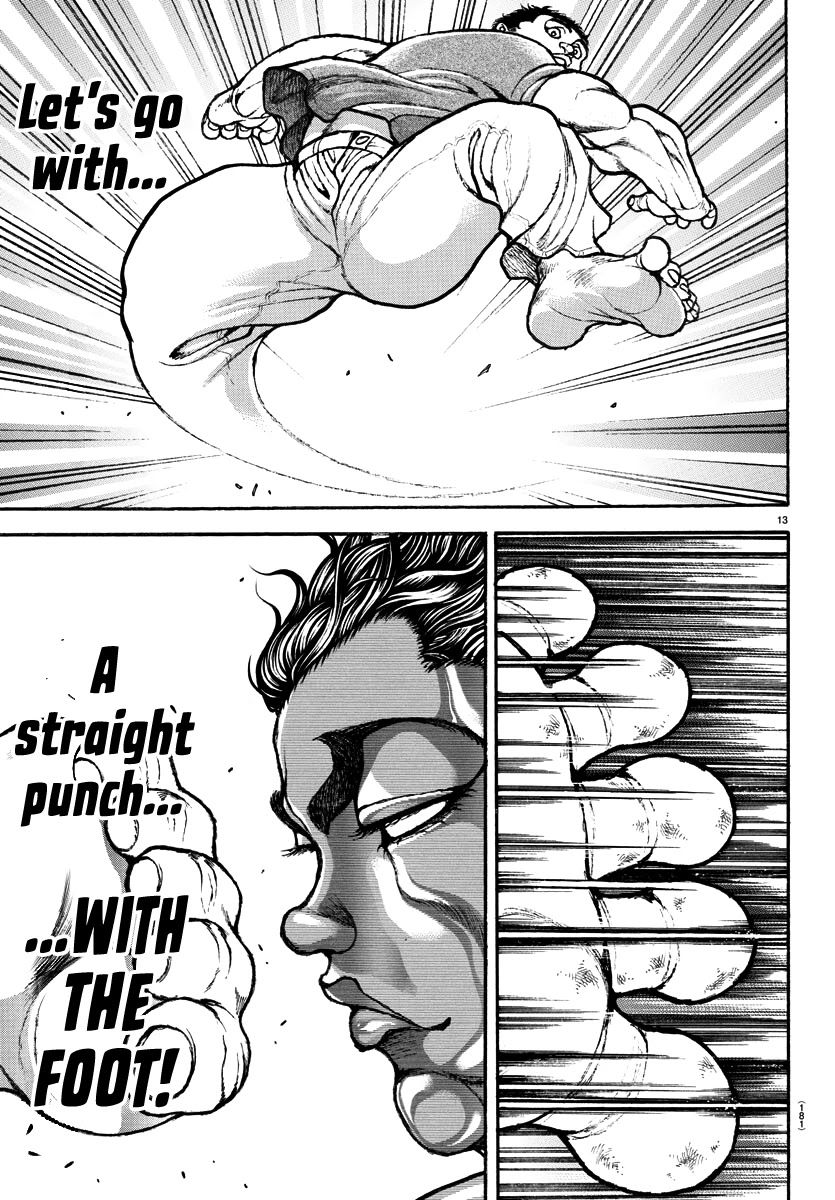 Baki-Dou (2018) Chapter 127 page 14 - Chapter 127: Leap