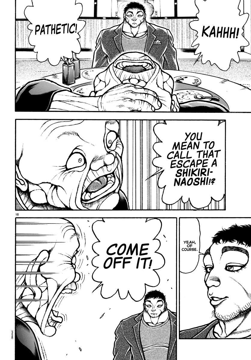 Baki-Dou (2018) Chapter 128 page 18 - Chapter 128: Tactical Retreat