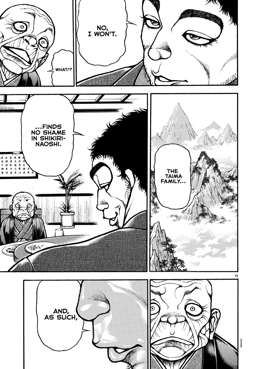 Baki-Dou (2018) Chapter 128 page 19 - Chapter 128: Tactical Retreat