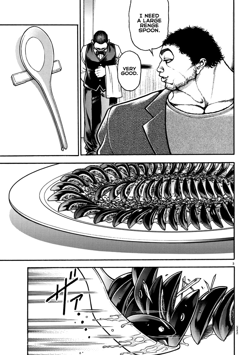Baki-Dou (2018) Chapter 128 page 3 - Chapter 128: Tactical Retreat