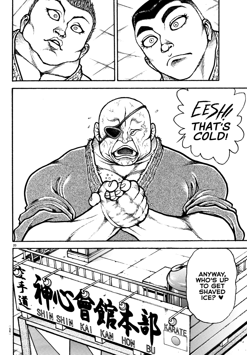Baki-Dou (2018) Chapter 130 page 21 - Chapter 130: Chair